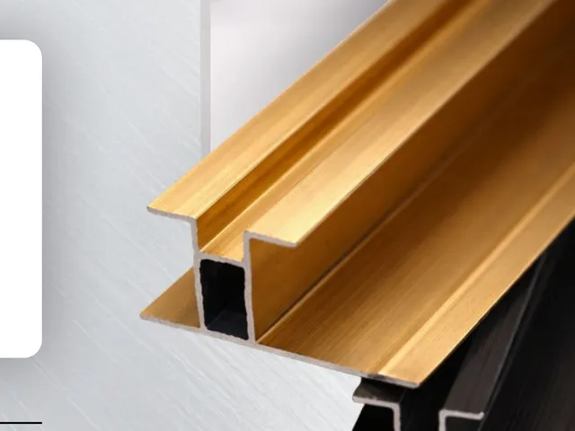 Aplikasi Lis Aluminium ACC 05 Lis Nat 5 mm pada interior
